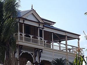 Fairy Knoll verandah, Eastern Heights, Queensland