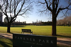 Fawkner Park, South Yarra, Victoria, Australia