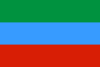 Flag of Dagestan lighter colours.svg