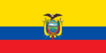 Flag of Ecuador (1900–2009)