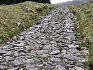 General Wade's Military Road near Melgarve below Corrieyairack Pass