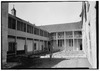 Historic American Buildings Survey, Arthur W. Stewart, Photographer March 14, 1936 INNER COURT, LOOKING WEST. - Ursuline Academy, 300 Augusta Street, San Antonio, Bexar County, TX HABS TEX,15-SANT,7-6.tif