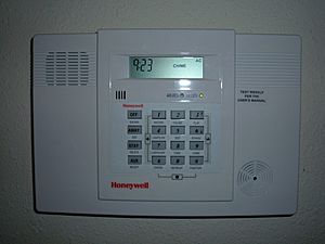 Honeywell home alarm