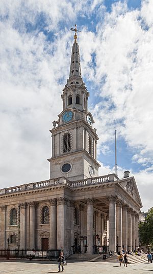 Iglesia de San Martín en los Campos, Londres, Inglaterra, 2014-08-11, DD 164 (brightened).jpg