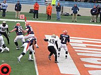 Juice Williams-Illinois QB-sack