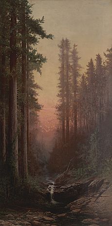 Julian Rix--Redwoods--1873-1881--Haggin Museum--Stockton CA