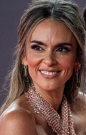 Karen Martínez en Gala de los Latin Grammy, 41 (cropped)