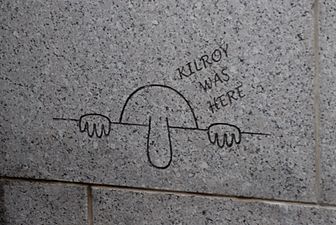 Kilroy Was Here - Washington DC WWII Memorial - Jason Coyne