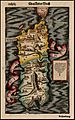 Kingdom of Sardinia 16th century map