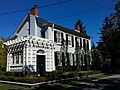 Left side of the Weller-Boucher House