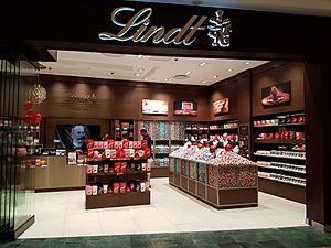 Lindt Store in Canal Walk mall, Cape Town