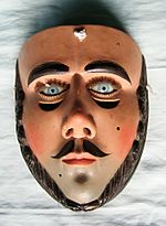 Mascara de Parachico antigua