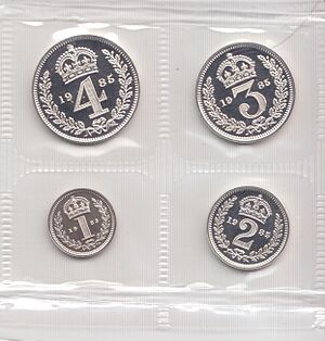 Maundy set 1985