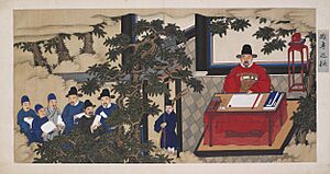 Ming Dynasty Activities of Minister of War Wang Qiong.jpg