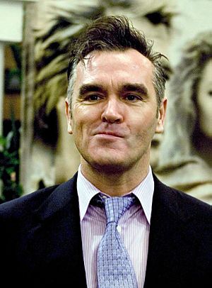 Morrissey at the premiere of the Alexander film in Dublin Ireland.