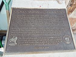 Oatman-Oatman Arizona and its Burros Marker