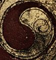 Ornamental Bronze Plaque, Celtic Horse-gear, Santon, Norfolk (Detail)