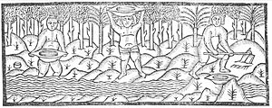 Panning Gold in the Early Colonial Period, 1535