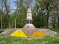 Perivoj Zrinskih, Čakovec - Obelisk poginulima u 1.svj.ratu u proljeće 2014