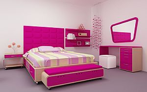 Pink-theme-bedroom-interior-design-wallpapers