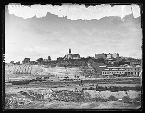 Point Britomart, Auckland, Quarrying, 1880s