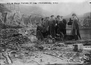 Polo Grounds Fire