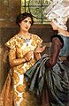 Queen Katherine of France - Laura T. Alma-Tadema