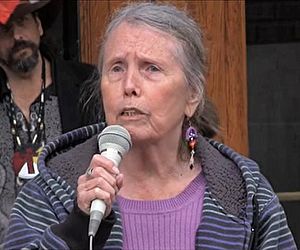 Ramona Bennett at Rally for Leonard Peltier & Mother Earth.jpg