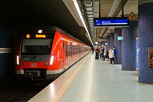 S-Bahn-Station Feuersee in Stuttgart 24