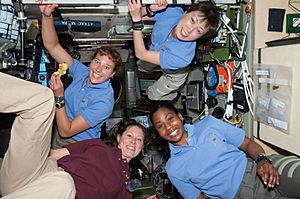 STS-131 ISS-23 Four Women