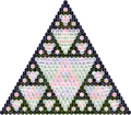 Sierpinski Pascal triangle