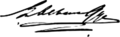 Signature of Emma Albani (1847–1930)