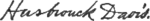 Signature of Hasbrouck Davis (1827–1870).png
