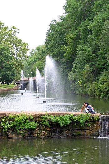 Siloam Springs Arkansas Fountains.JPG