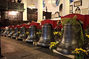 St Magnus the Martyr bells during consecration