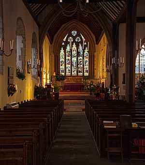 St Mary Wingham interior