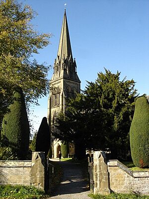 St Peter's, Edensor - geograph.org.uk - 298211.jpg