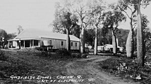 StateLibQld 1 122469 Goldfields Stores, Cracow, Queensland, ca. 1932