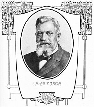 Swedish inventor Lars Magnus Ericsson