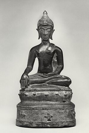 Thai - Seated Buddha in "Maravijaya" - Walters 542742