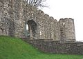 The North Gate of Caernarfon's town wall - geograph.org.uk - 367561