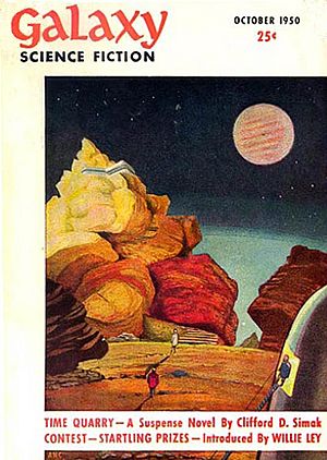 Time Quarry 5Simak novel) - Galaxy Science Fiction Novels 