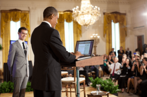 Twitter Town Hall-Dorsey Obama