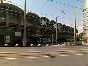UPC-Arena Front New