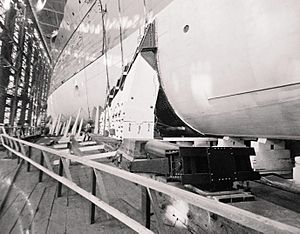 USS Oklahoma (BB 37) at New York Shipbuilding Company, Camden, New Jersey, March 23, 1914 (21139954278)