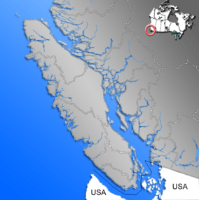 Cape Scott Provincial Park is located in Vancouver Island