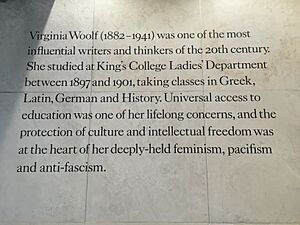 Virginia Woolf mural