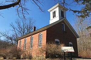 Washington Valley Schoolhouse, Washington Valley, NJ - looking north