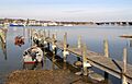 Westport Harbor winter