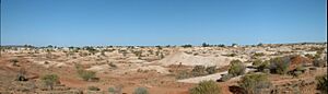 White cliffs opal fields